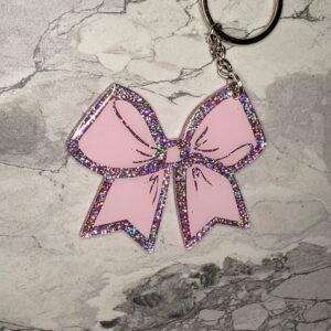 3 inch- pink bow