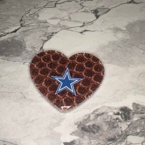 Heart- football- Cowboys