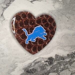 Heart- football- Lions